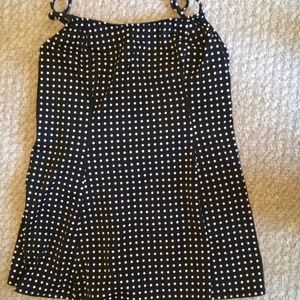NWT Swim dress w/attach bottom-Adrienne Vittadini